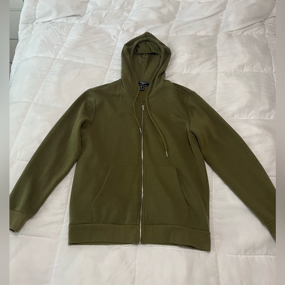 Forever 21 Men Zip Up Hoodie